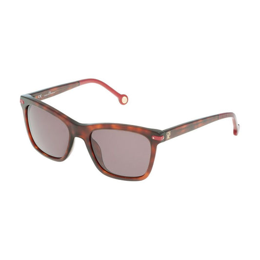 Carolina Herrera Brown Acetate Sunglasses Carolina Herrera