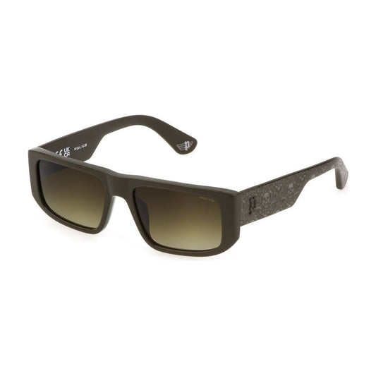 Police Green Acetate Sunglasses Police