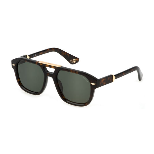 Police Brown Acetate Sunglasses Police