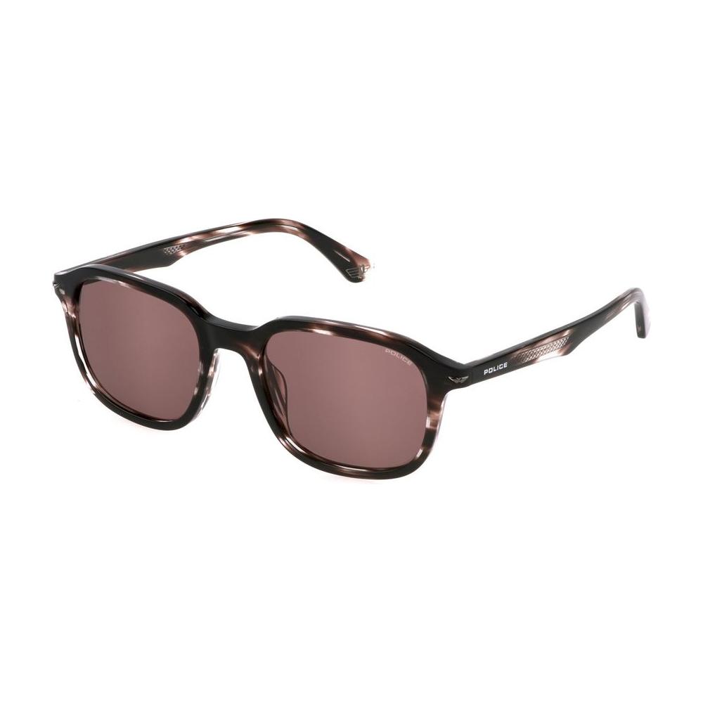 Police Brown Acetate Sunglasses Police