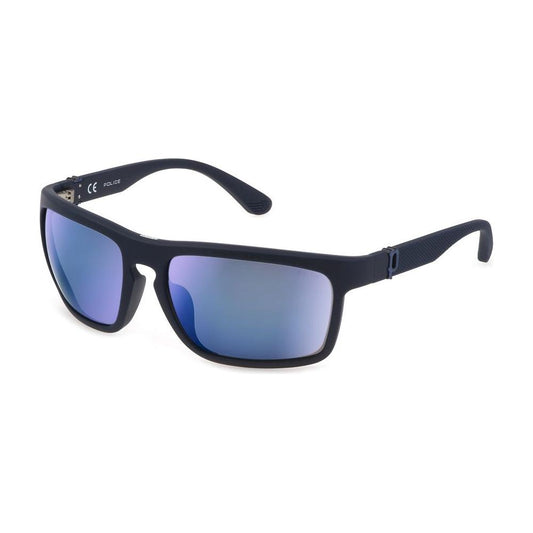 Police Blue Acetate Sunglasses Police