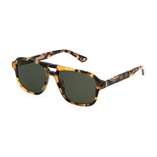 Police Brown Acetate Sunglasses Police