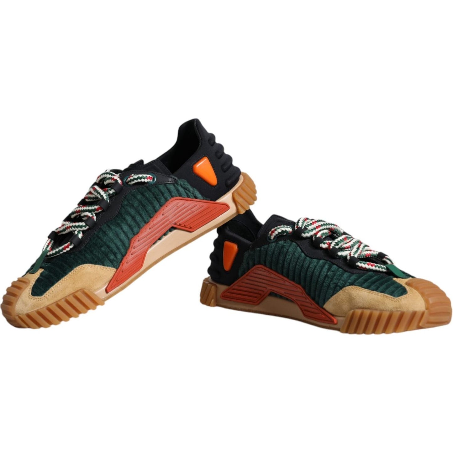 Dolce & Gabbana Multicolor NS1 Low Top Men Sneakers Shoes Dolce & Gabbana