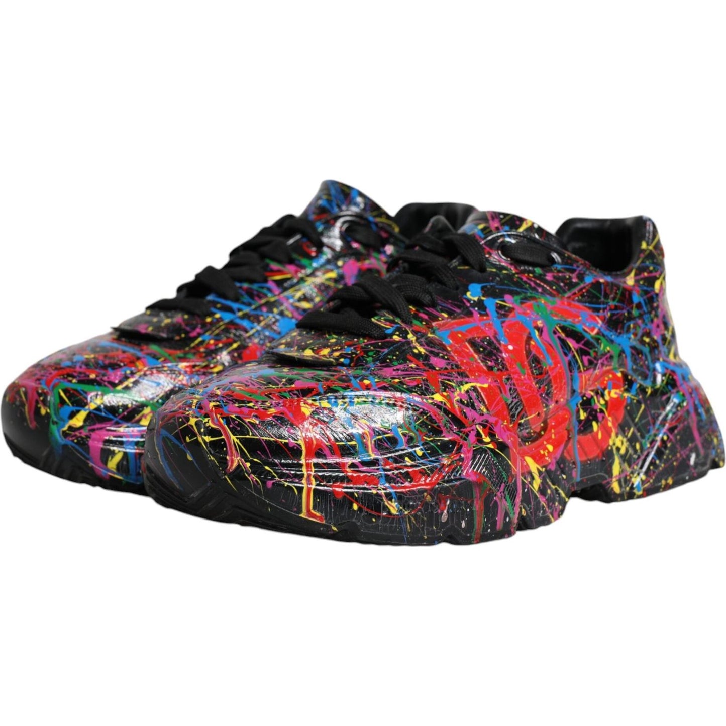 Dolce & Gabbana Multicolor Logo Daymaster Sneakers Shoes Dolce & Gabbana