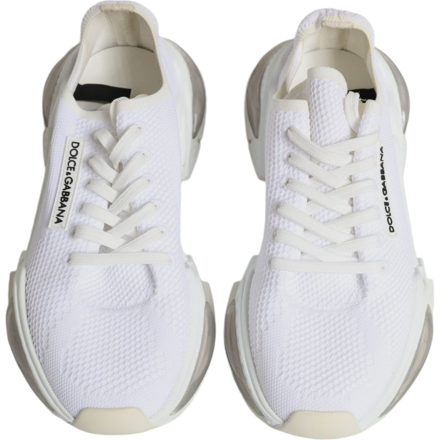 Dolce & Gabbana White Airmaster Low Top Men Sneakers Shoes