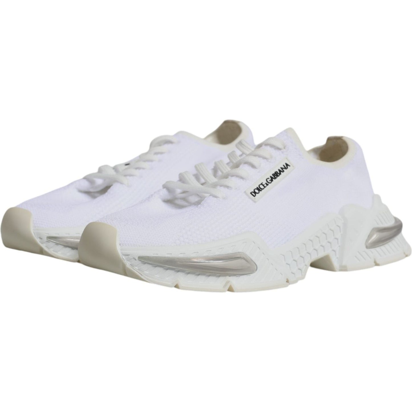 Dolce & Gabbana White Airmaster Low Top Men Sneakers Shoes