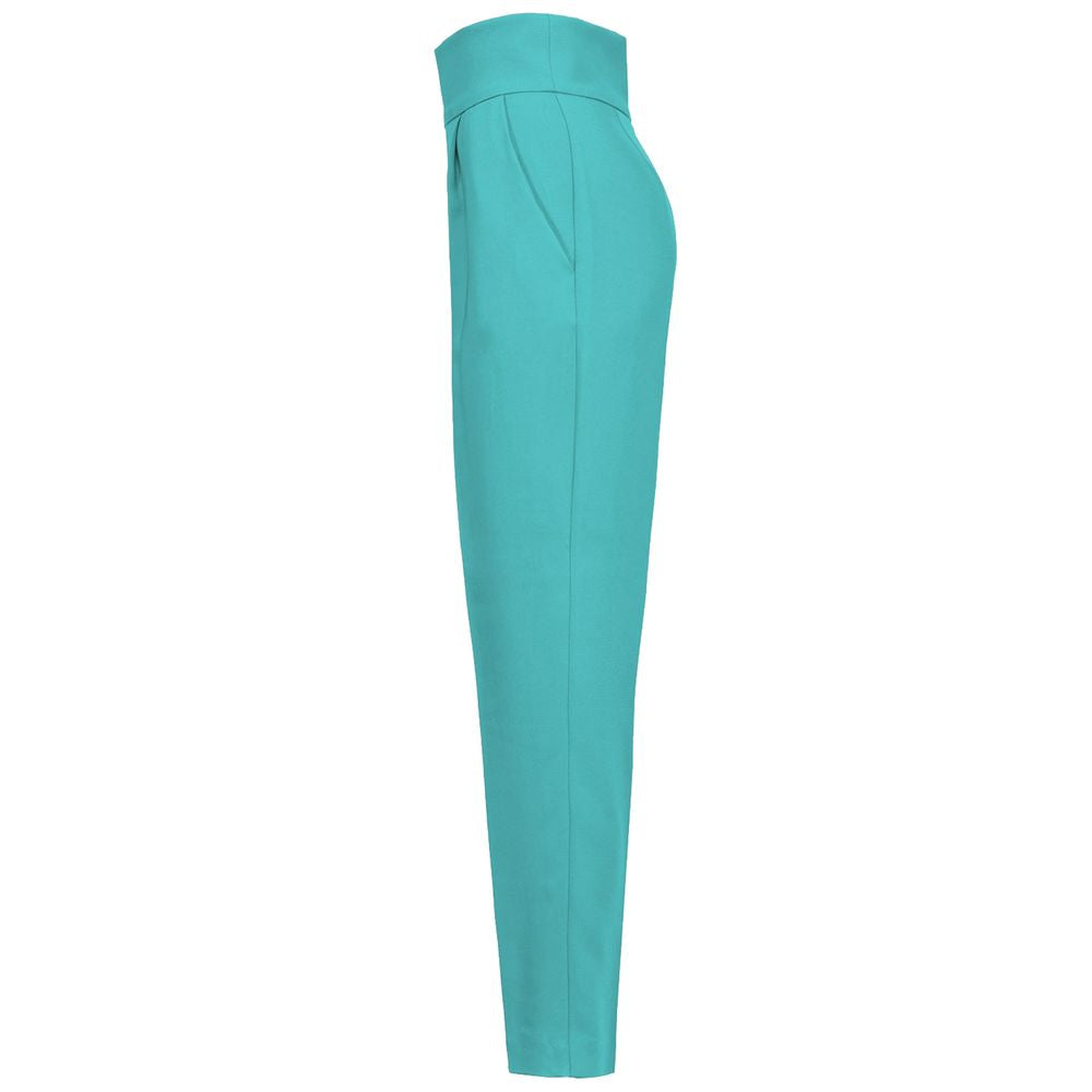 PINKO Green Polyester Jeans & Pant PINKO