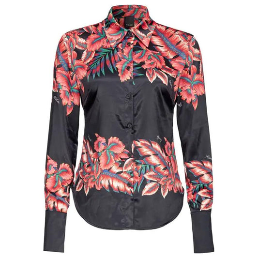 PINKO Black Viscose Shirt