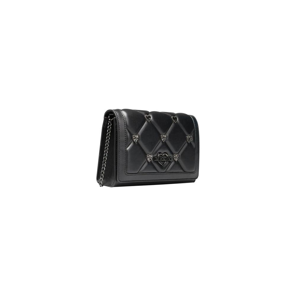 Love Moschino Black Polyethylene Women Crossbody Love Moschino