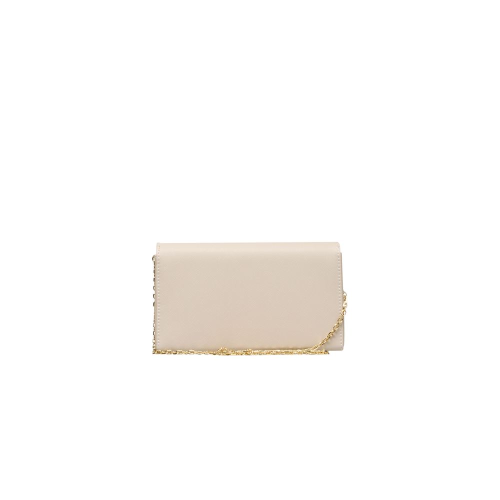 Love Moschino Beige Polyethylene Women Crossbody Bag Love Moschino