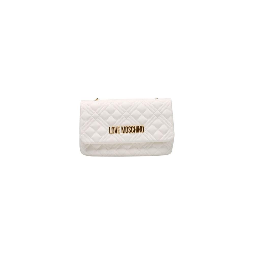 Love Moschino White Polyethylene Crossbody Bag Love Moschino