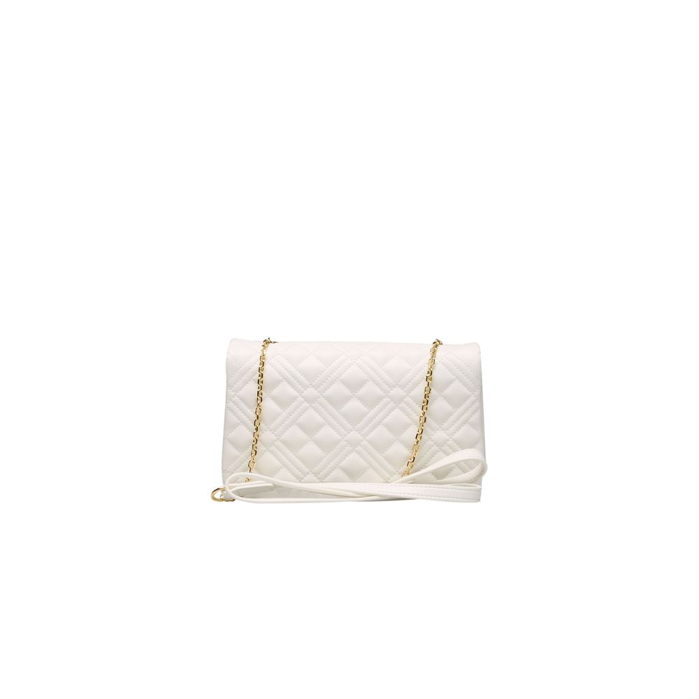 Love Moschino White Polyethylene Crossbody Bag Love Moschino