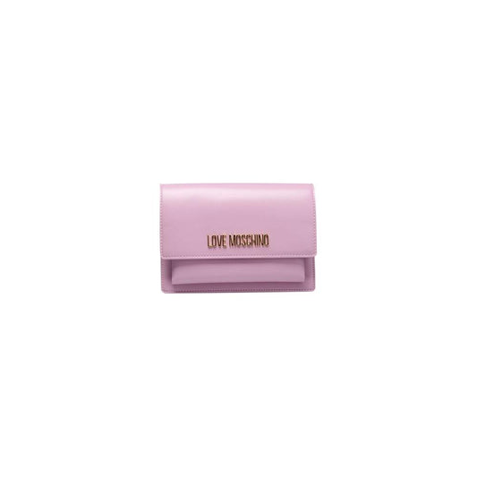 Love Moschino Purple Polyethylene Crossbody Bag Love Moschino