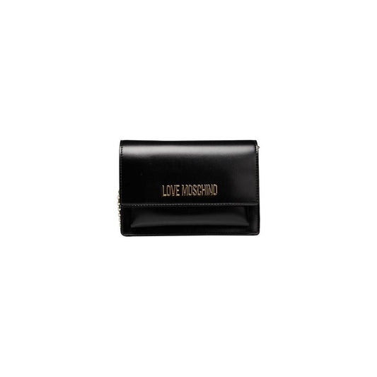 Love Moschino Black Polyethylene Crossbody Bag Love Moschino