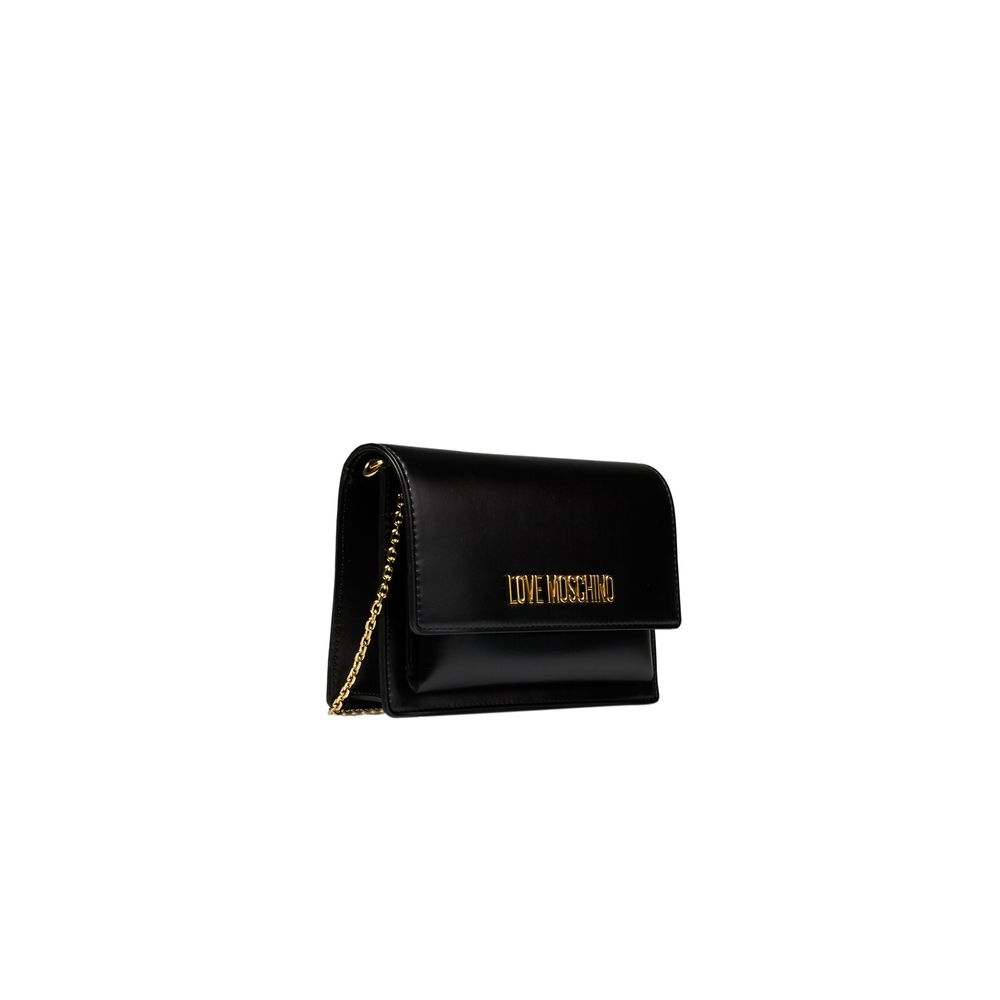 Love Moschino Black Polyethylene Women Crossbody Bag Love Moschino