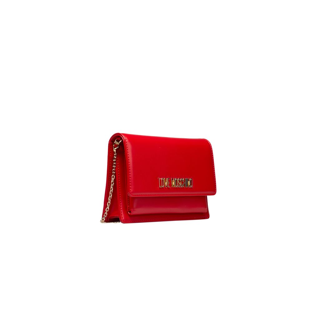 Love Moschino Red Polyethylene Women Crossbody Bag Love Moschino