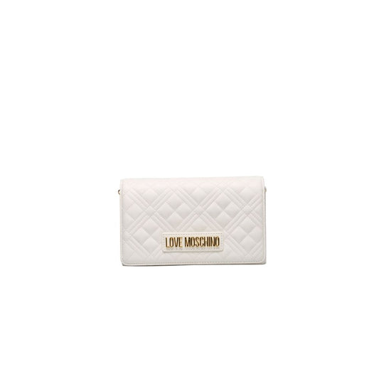 Love Moschino White Polyethylene Women Crossbody Bag Love Moschino