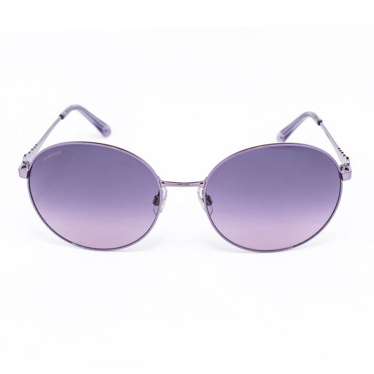 Swarovski Purple Metal Sunglasses Swarovski