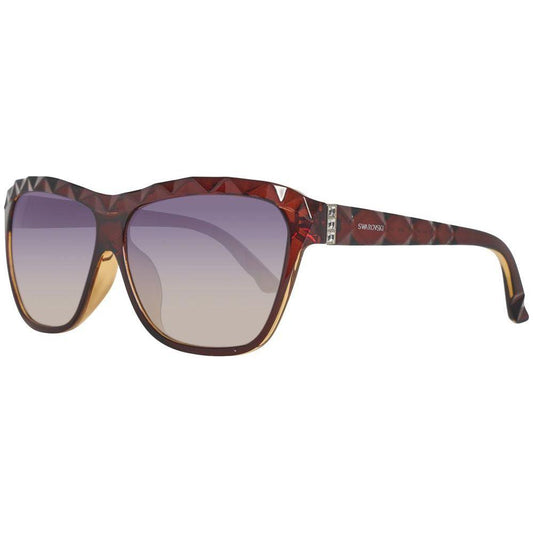 Swarovski Brown Injected Sunglasses