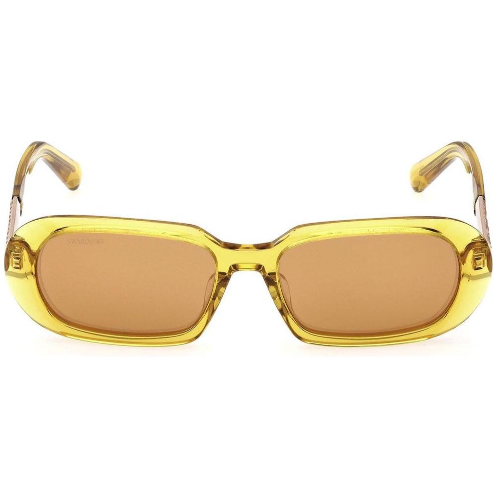 Swarovski Yellow Plastic Sunglasses Swarovski