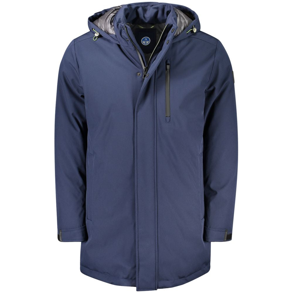 North Sails Blue Polyester Jacket North Sails