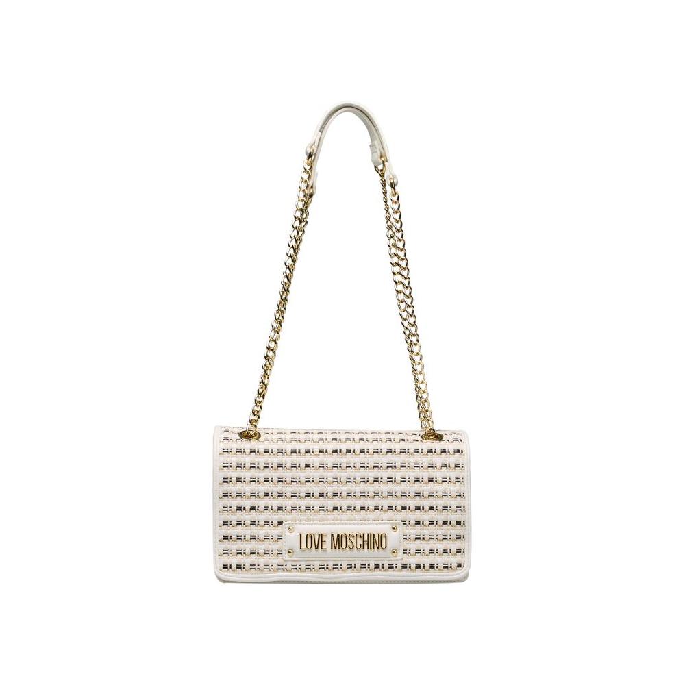 Love Moschino White Polyethylene Crossbody Bag