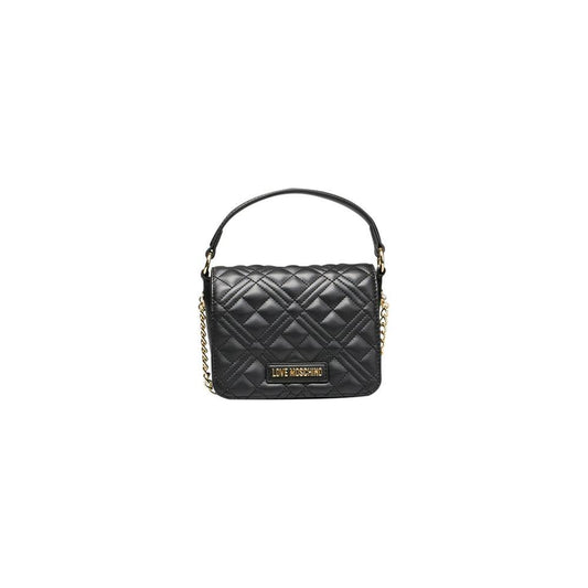 Love Moschino Black Polyethylene Handbag Love Moschino