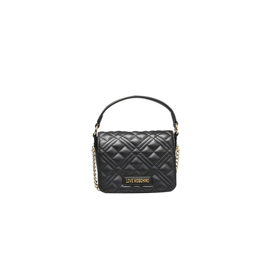 Love Moschino Black Polyethylene Women Handbag Love Moschino