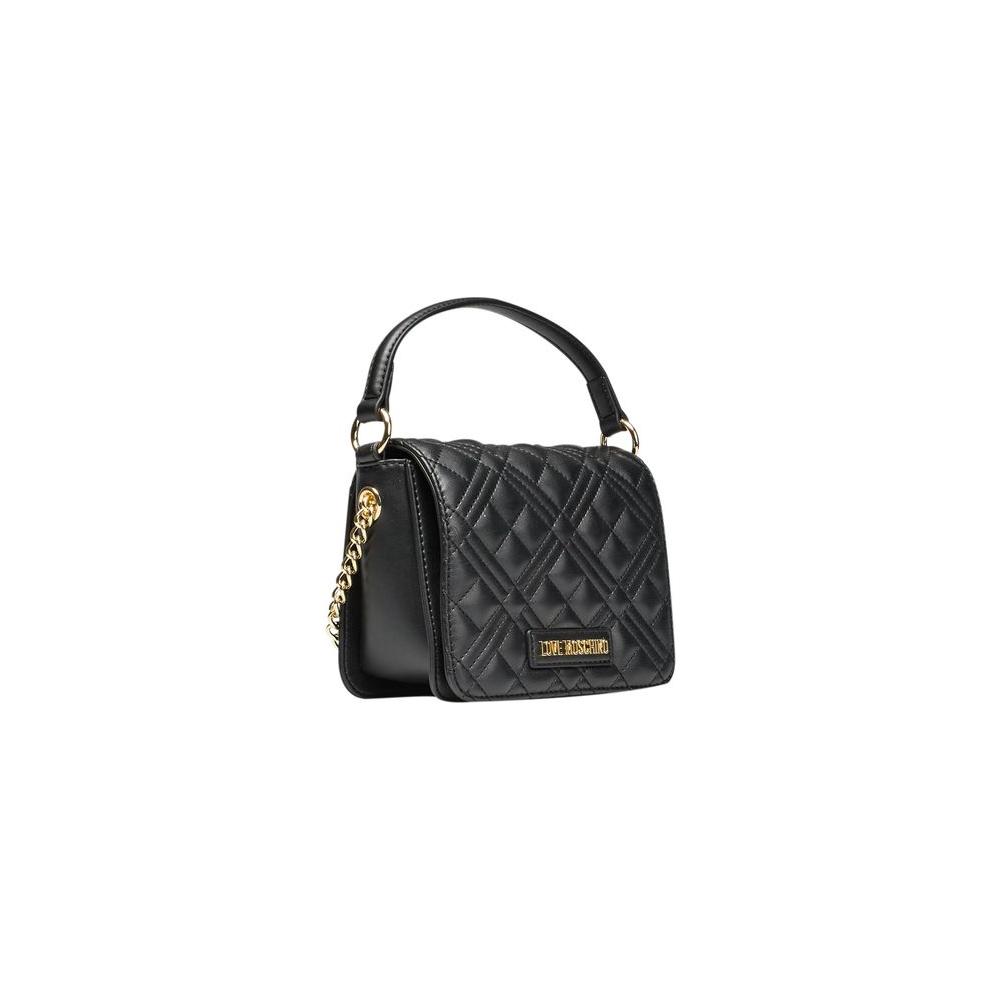 Love Moschino Black Polyethylene Women Handbag Love Moschino