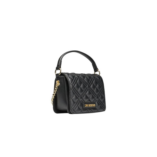 Love Moschino Black Polyethylene Women Handbag Love Moschino