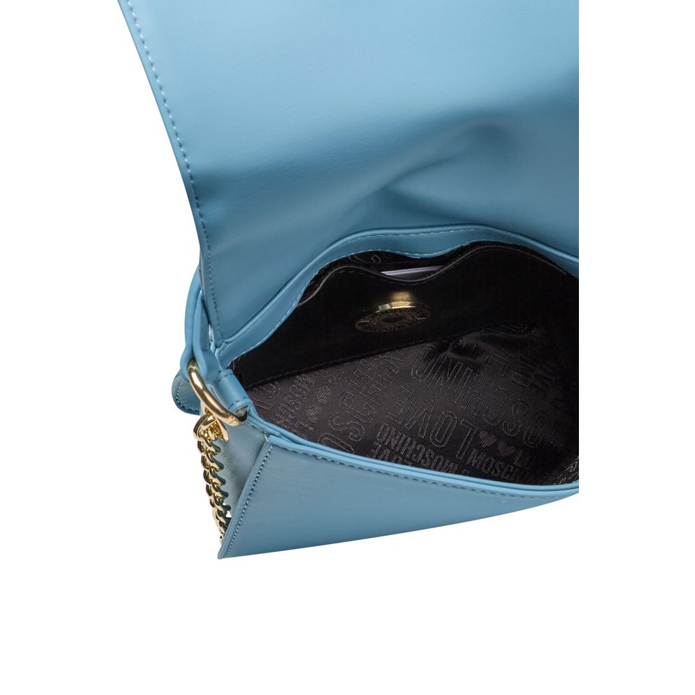 Love Moschino Light Blue Polyethylene Women Handbag Love Moschino