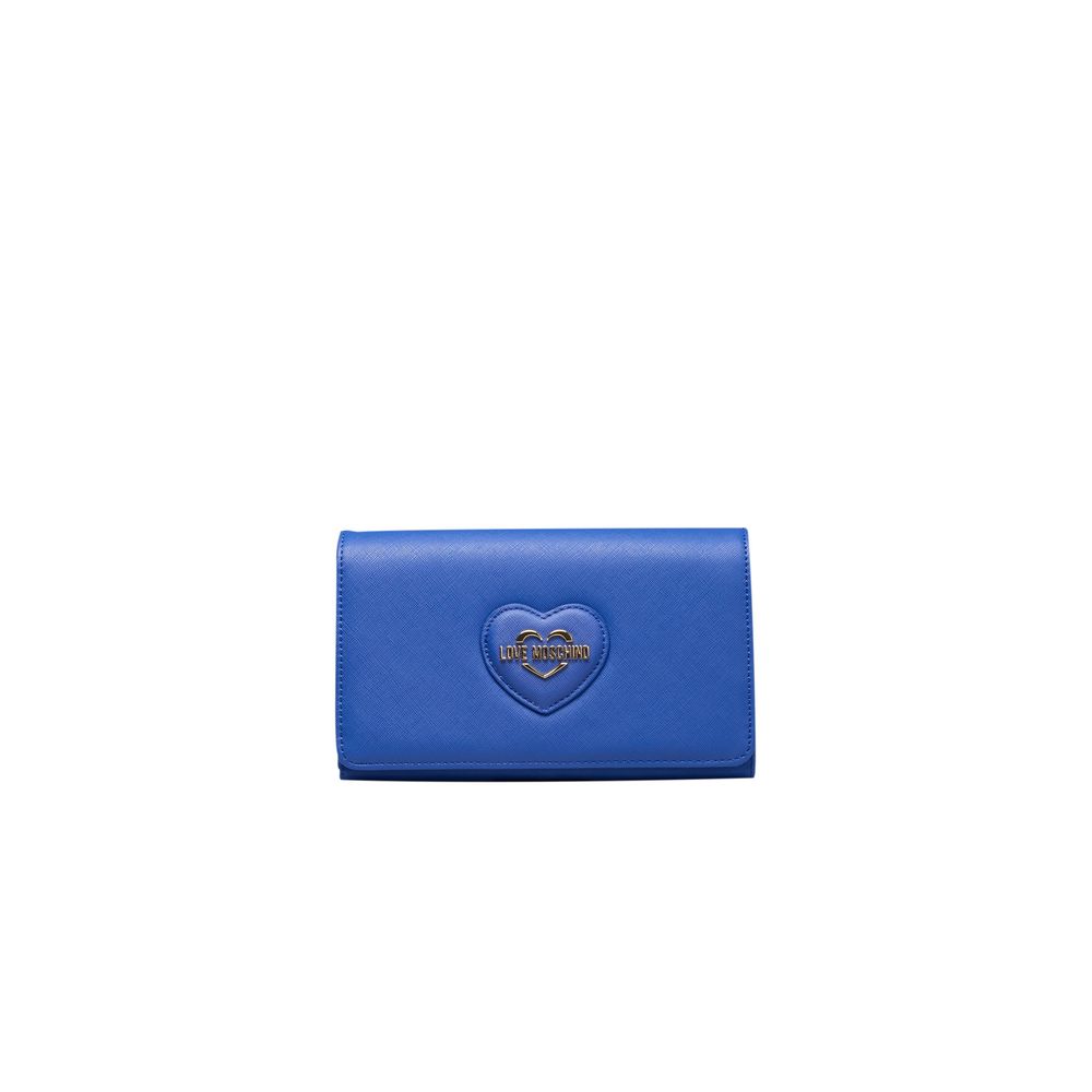 Love Moschino Blue Polyethylene Women Crossbody Bag Love Moschino