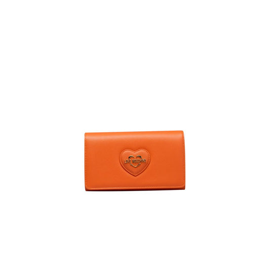 Love Moschino Orange Polyethylene Crossbody Bag