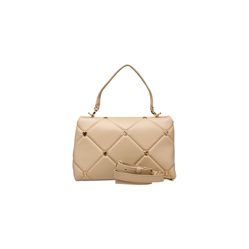 Love Moschino Beige Polyethylene Handbag