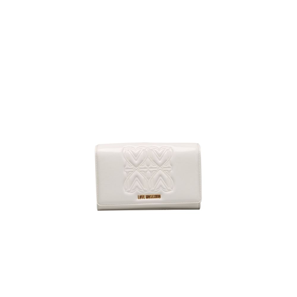 Love Moschino White Polyethylene Women Crossbody Bag Love Moschino