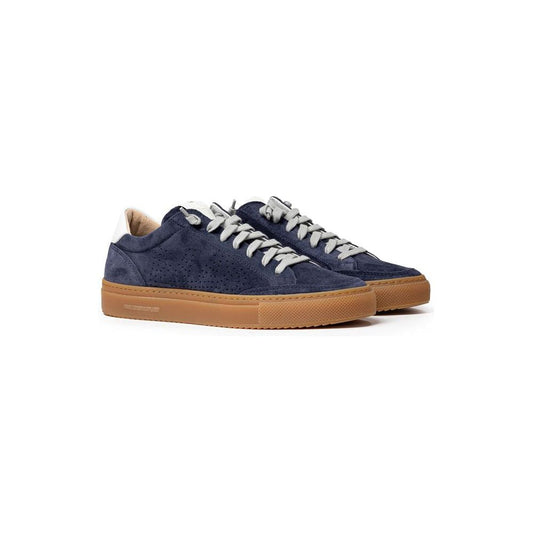 P448 Blue Leather Sneaker