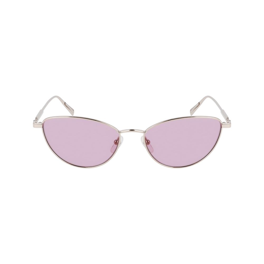 Longchamp Rose Gold Metal Sunglasses Longchamp