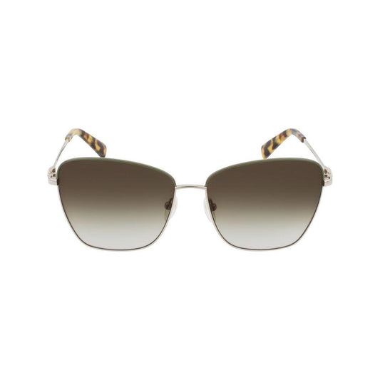 Longchamp Gold Metal Sunglasses