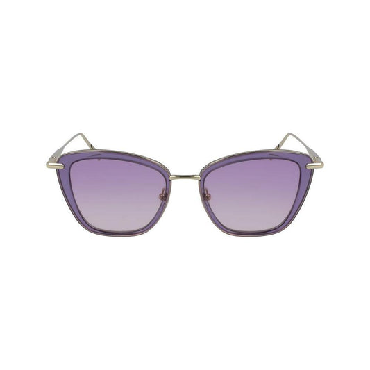 Longchamp Purple Metal Sunglasses Longchamp