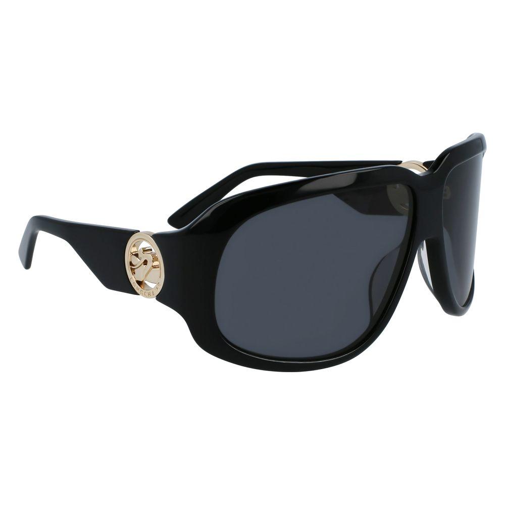 Longchamp Black Acetate Sunglasses Longchamp