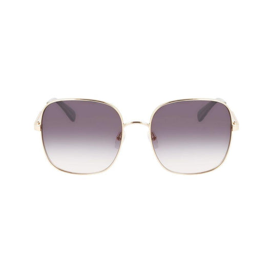 Longchamp Yellow Metal Sunglasses