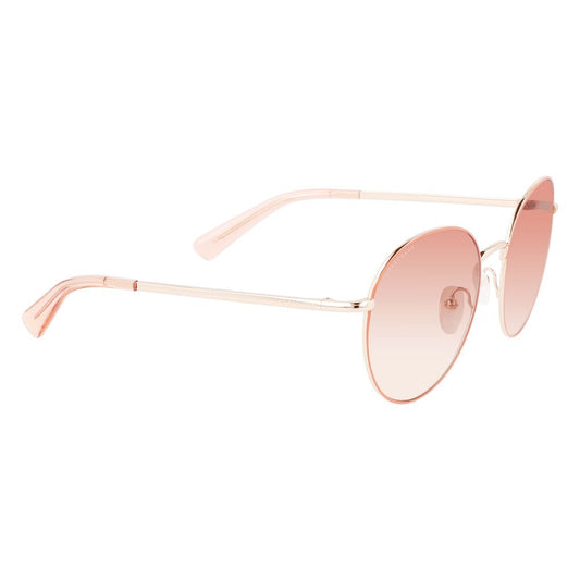 Longchamp Brown Metal Sunglasses Longchamp