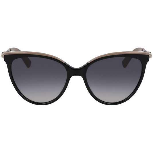 Longchamp Bicolor Acetate Sunglasses Longchamp Dim Gray