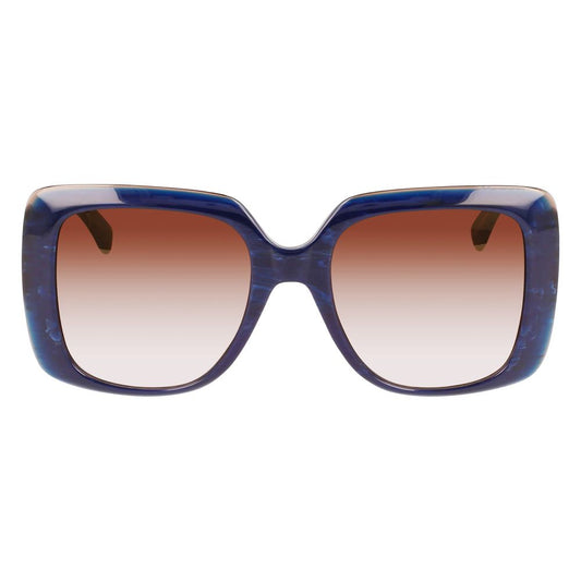 Longchamp Blue Acetate Sunglasses Longchamp Gray