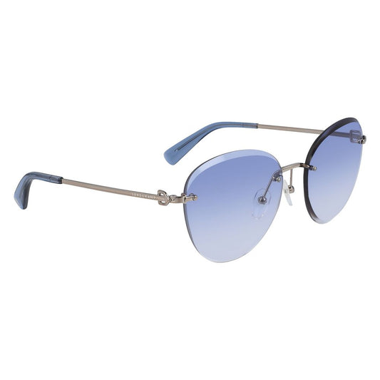 Longchamp Bicolor Metal Sunglasses Longchamp Dark Gray