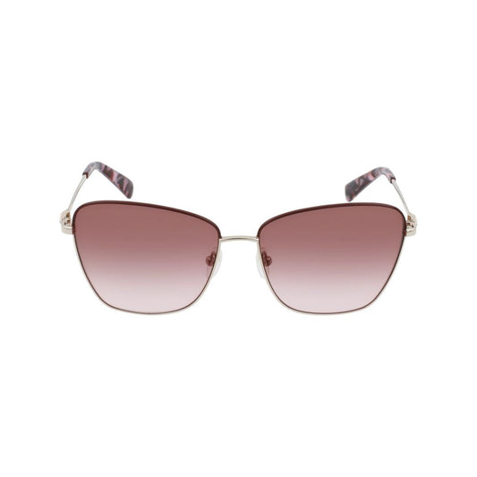 Longchamp Bicolor Metal Sunglasses Longchamp Rosy Brown