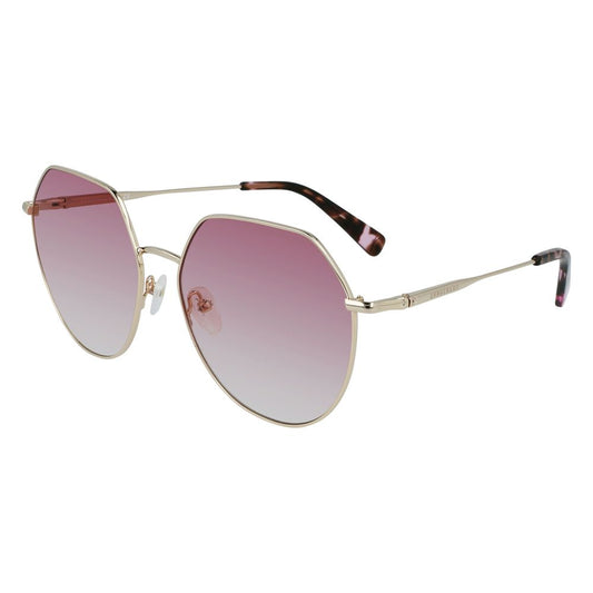 Longchamp Bicolor Metal Sunglasses Longchamp