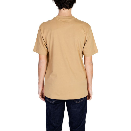 New Balance Beige Cotton T-Shirt New Balance