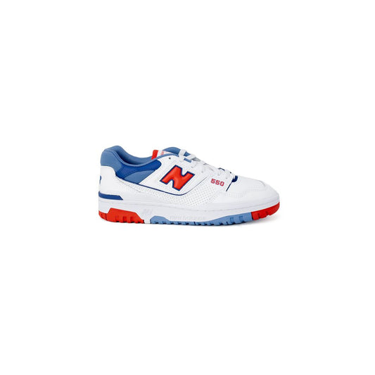 New Balance Blue Synthetic Leather Sneaker New Balance