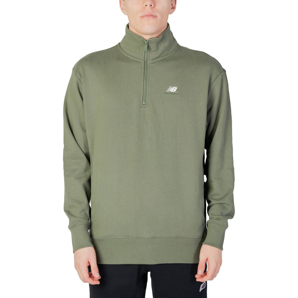 New Balance Green Cotton Sweater New Balance